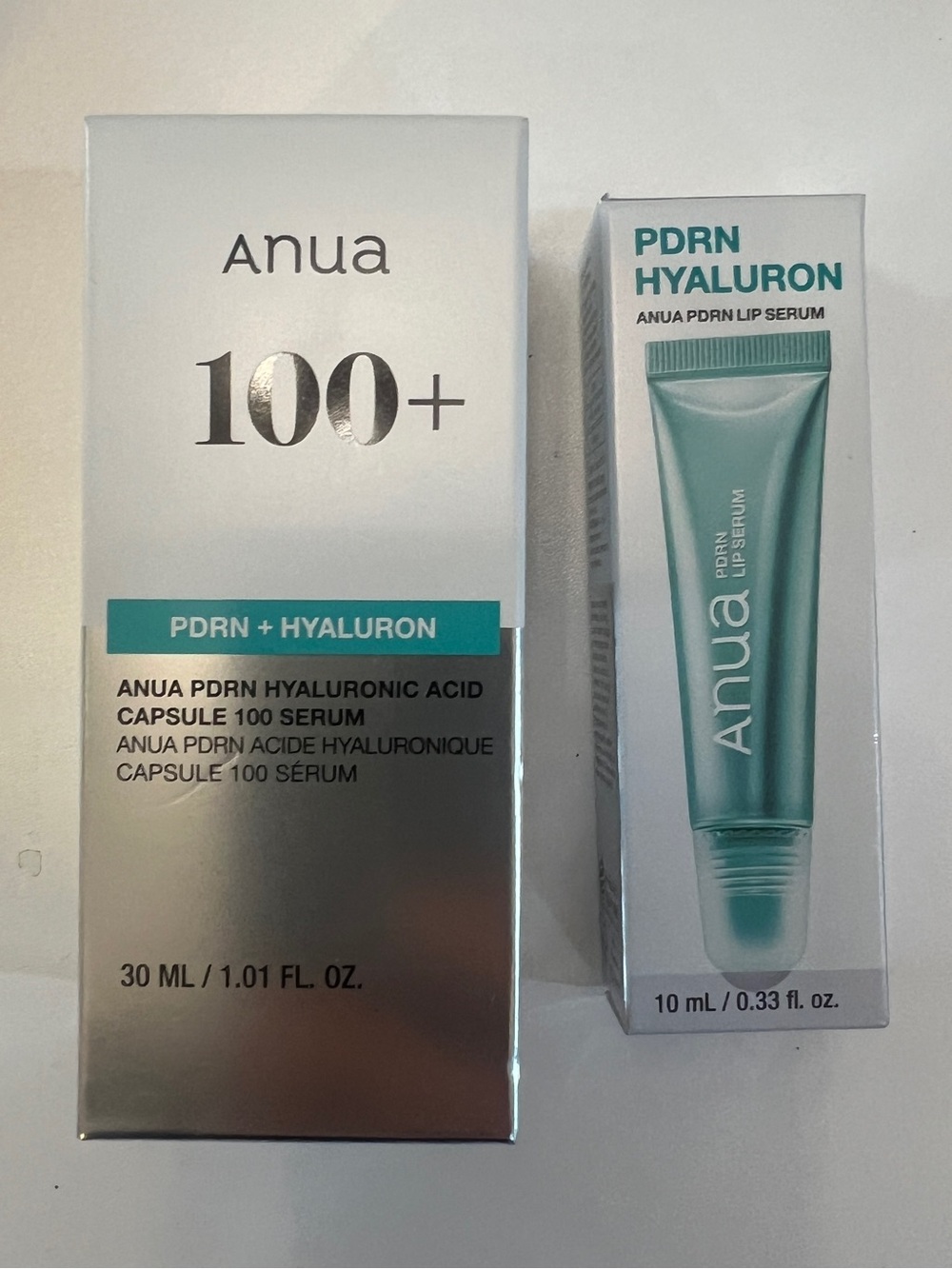 New- Anua PDRN serum and lip serum set